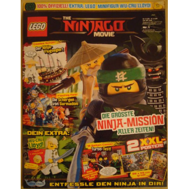 the lego ninjago movie magazine 2017 issue 1 german