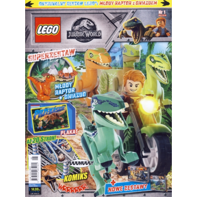 jurassic world magazine 2018 issue 1 polish