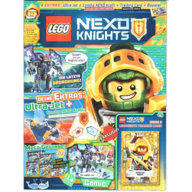 nexo knights magazine 2018 issue 23 german