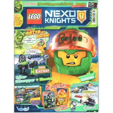 nexo knights magazine 2018 issue 27 german