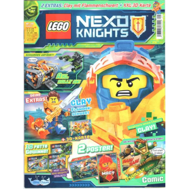 nexo knights magazine 2018 issue 29 german