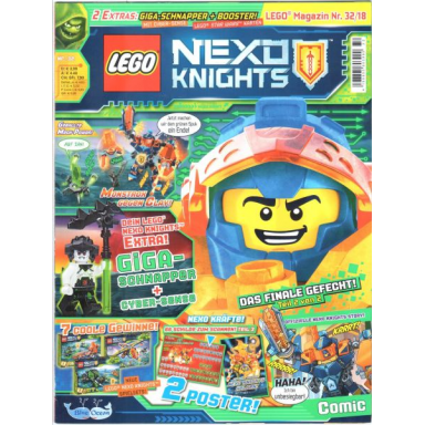 nexo knights magazine 2018 issue 32 german