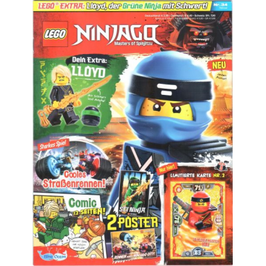 ninjago magazine 2018 issue 34 german