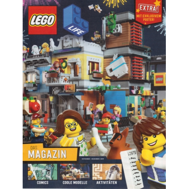 lego life magazine 2019 issue 4 november - december german