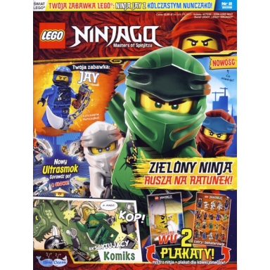 ninjago magazine 2019 issue 2 polish