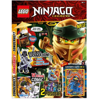 ninjago legacy magazine 2019 issue 1 german