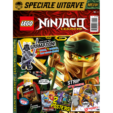ninjago legacy magazine 2019 issue 1 dutch