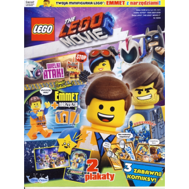 the lego movie 2 magazine 2019 issue 1 polish