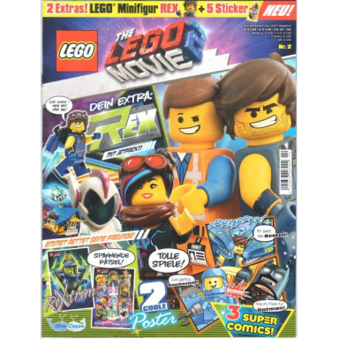 the lego movie 2 magazine 2019 issue 2 german