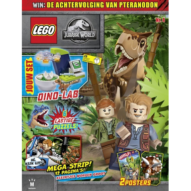 jurassic world magazine 2020 issue 4 dutch