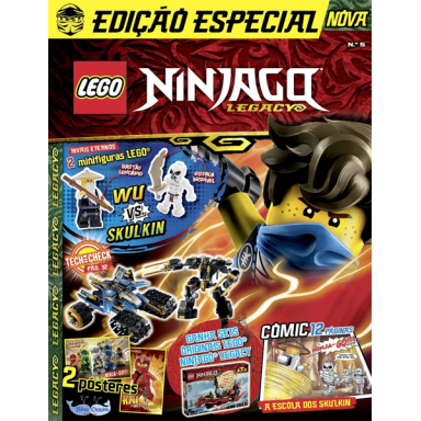 ninjago legacy magazine 2020 issue 5 portuguese