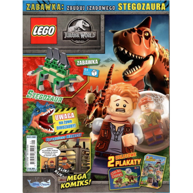 jurassic world magazine 2021 issue 1 polish