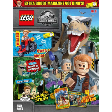 jurassic world magazine 2021 issue 3 dutch