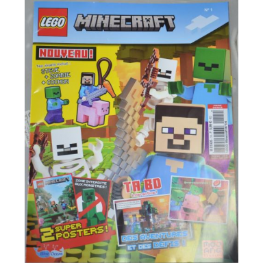 minecraft magazine 2021 issue 1 french