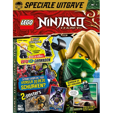 ninjago legacy magazine 2021 issue 1 dutch