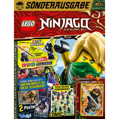 ninjago legacy magazine 2021 issue 9 german