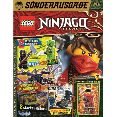 ninjago legacy magazine 2021 issue 10 german