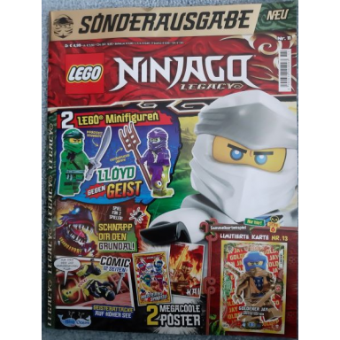 ninjago legacy magazine 2021 issue 11 german