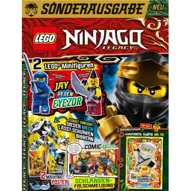 ninjago legacy magazine 2021 issue 12 german