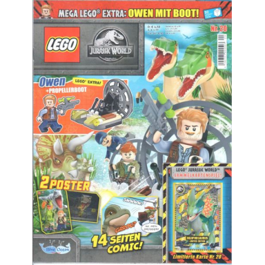 jurassic world magazine 2022 issue 20 german