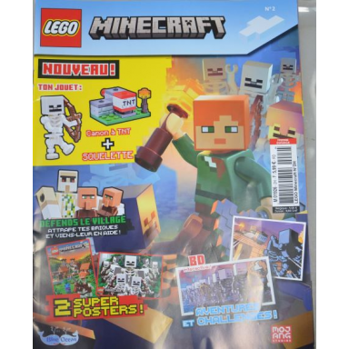 minecraft magazine 2022 issue 2 french