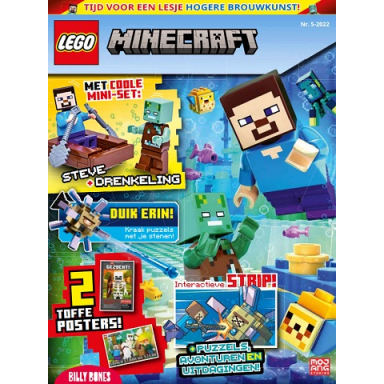 minecraft magazine 2022 issue 5 dutch
