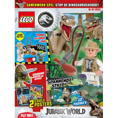 jurassic world magazine 2025 issue 1 dutch