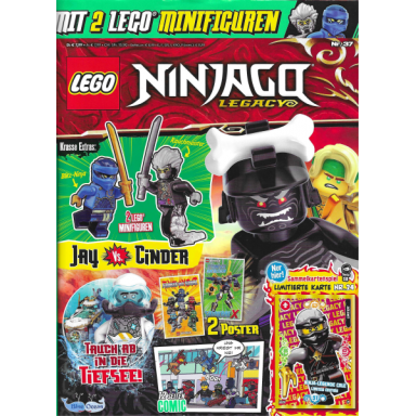 ninjago legacy magazine 2025 issue 37 german