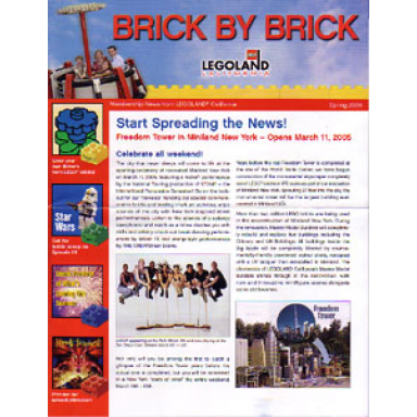 brick by brick legoland california passholders newsletter - 2005 spring