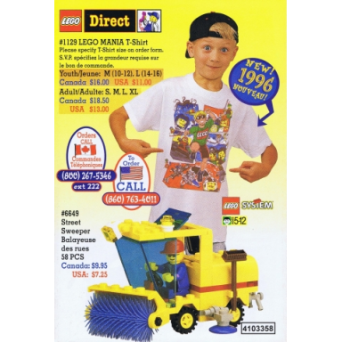 1996 insert - lego direct - us canadian 4103358
