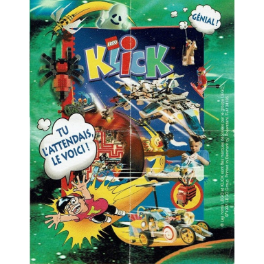 1997 insert - lego klick - french f-4104185