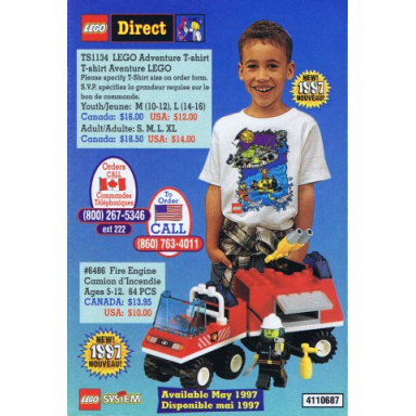 1997 insert - lego direct - us canadian 4110687