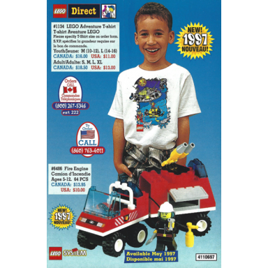 1997 insert - lego direct - us canadian