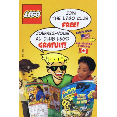 1998 insert - lego club - us canadian 4114949