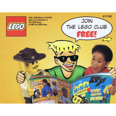 1998 insert - lego club - us 4117163