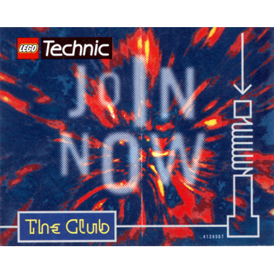 1999 insert - lego technic club uk 4124567