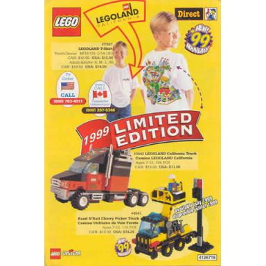 1999 insert - lego direct - us canadian with set 3442 4126716