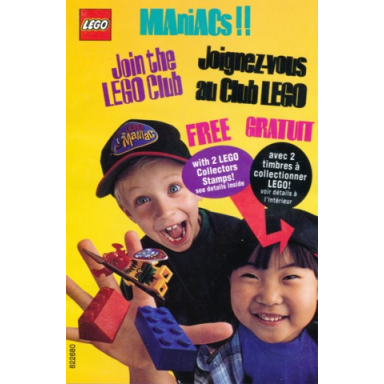 1995 insert - lego club - us canadian 822680