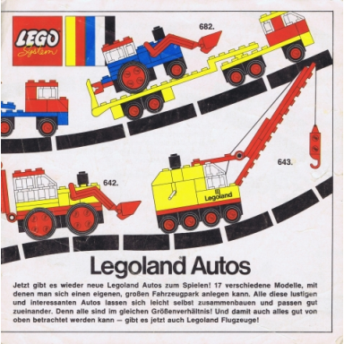 1972 medium austrian legoland autos 97305-Øs