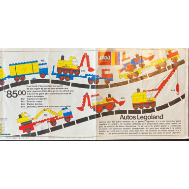 1972 medium belgian - autos legoland 97305-be