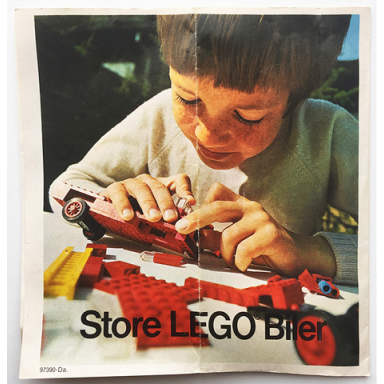 1972 medium danish - store lego biler 97390-da