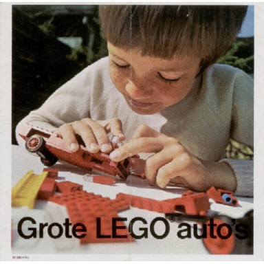 1972 medium dutch - grote lego autos 97390-ho