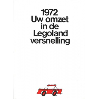 1972 dealer dutch 1972 uw omzet in de legoland versnelling 97310 ho