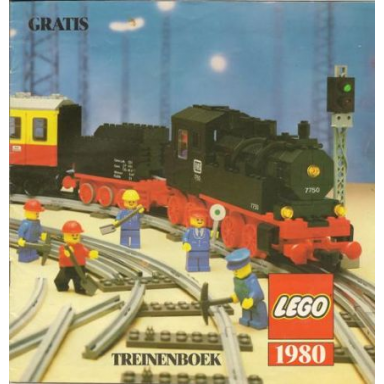 1980 large train dutch treinenboek 99780-nl