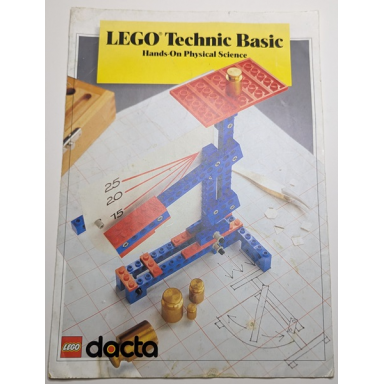 1989 large us dacta - lego technic basic: hands-on physical science