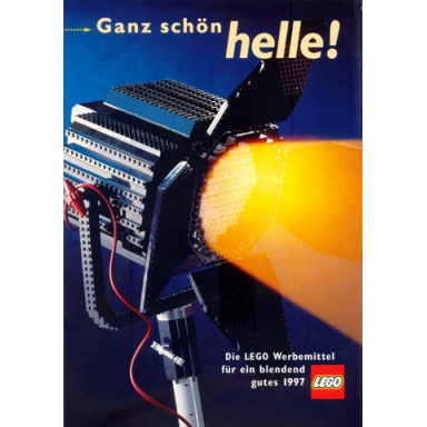 1997 dealer large german advertising material