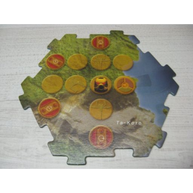 bionicle quest for makuta: adventure game - play board piece 05