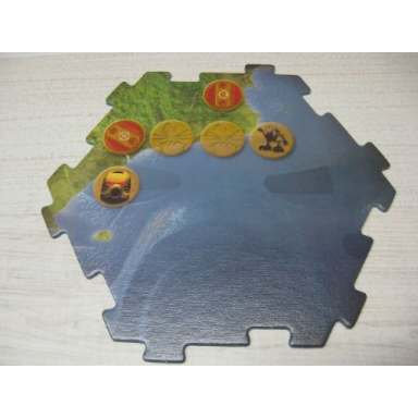 bionicle quest for makuta: adventure game - play board piece 06