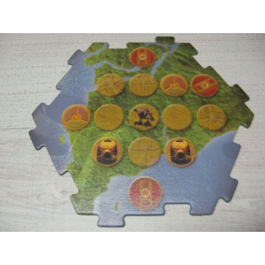 bionicle quest for makuta: adventure game - play board piece 08