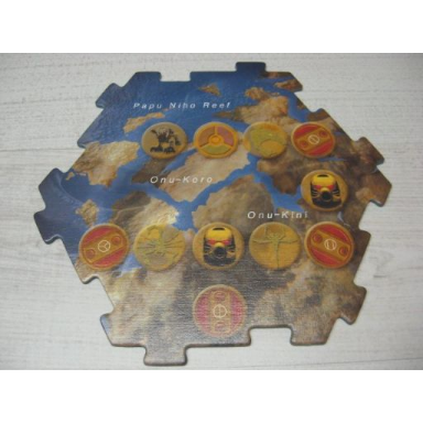 bionicle quest for makuta: adventure game - play board piece 14